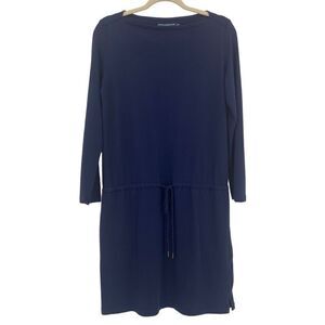 Ralph Lauren Sport Short Sleeve‎ Cinch Waist Dress Blue Small